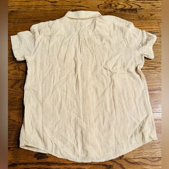 Marine Layer Women’s Top Bundle, Size Small Trio in Cream, Burgundy, and Striped - Picture 3 of 12